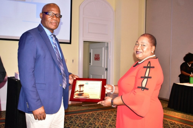 Mr. Greg Laroda, President and Executive director, Mrs. Mercynth Ferguson